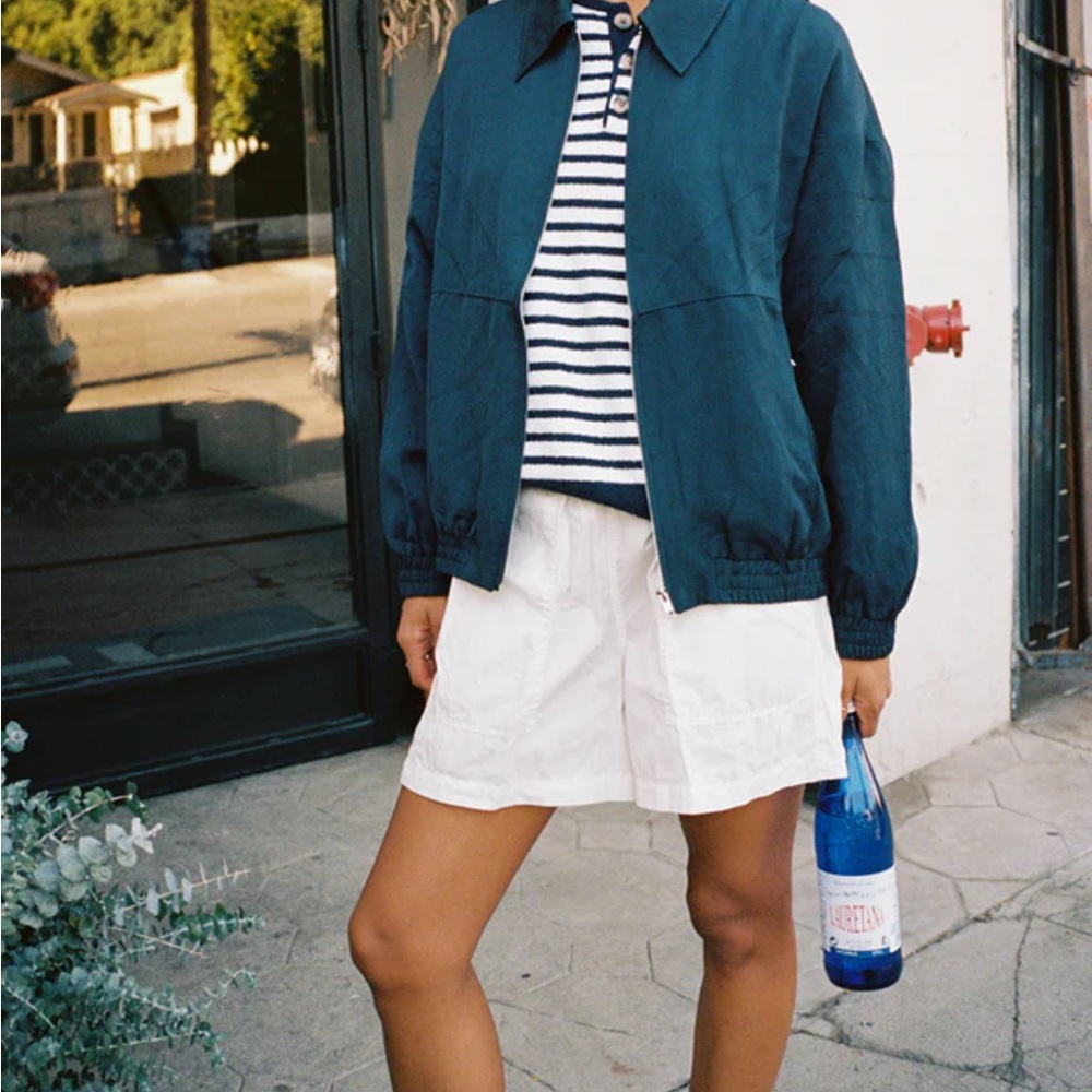 Ciao Lucia Gabriel Navy Twill Jacket